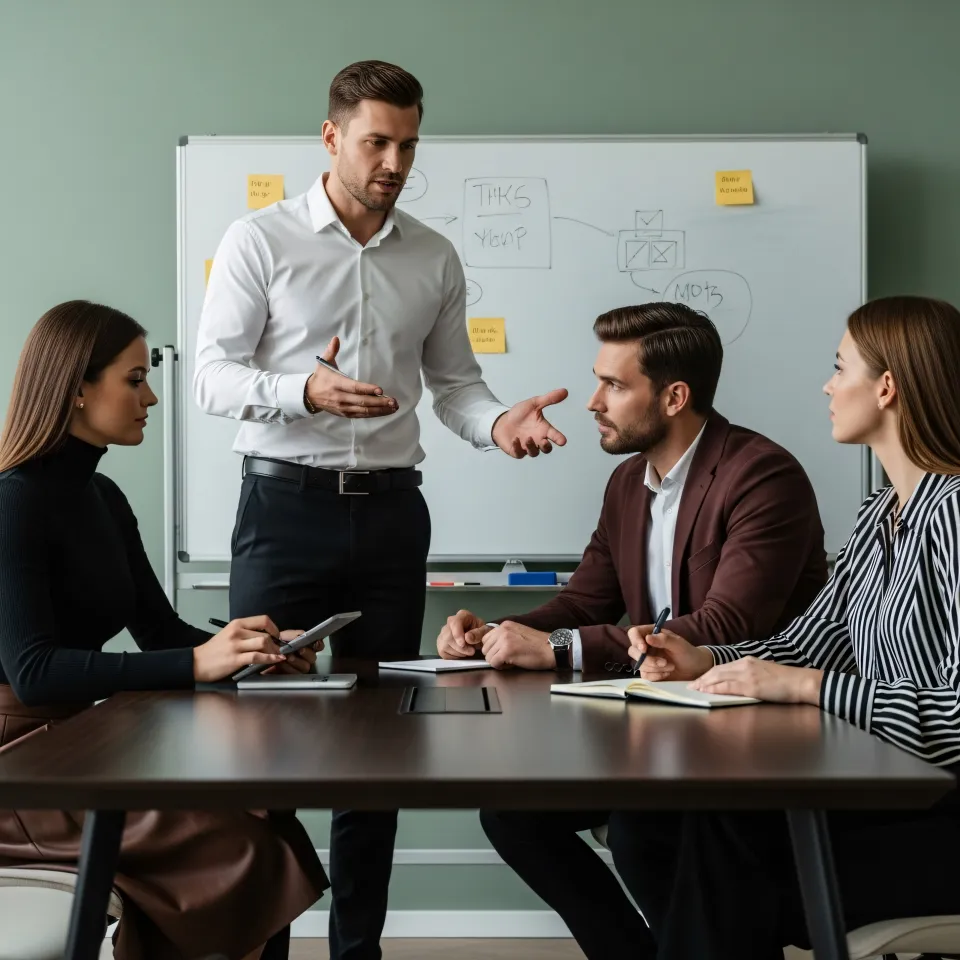 Sessão de coaching motivacional pessoal